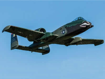 Dynam A-10 Thunderbolt II V2 Green 64mm EDF Jet - PNP RC airplane