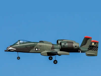 Dynam A-10 Thunderbolt II V2 Green 64mm EDF Jet - PNP RC airplane