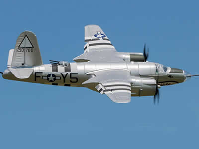 Dynam B-26 Marauder 1500mm (59 inch ) Wingspan - PNP RC airplane