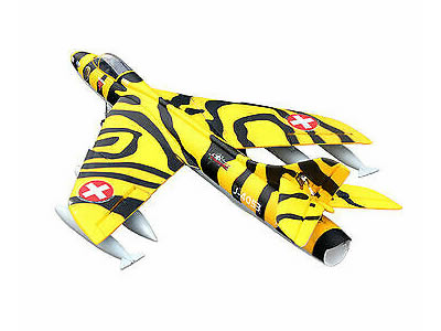Dynam Hawker Hunter Fixed-wing 850mm Wingspan 70MM PNP EDF Jet 6S RC Airplane