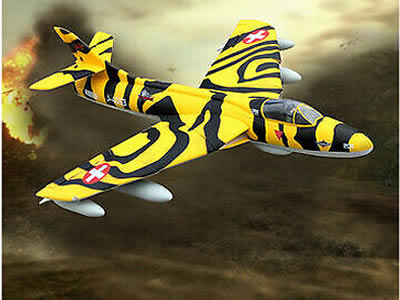 Dynam Hawker Hunter Fixed-wing 850mm Wingspan 70MM PNP EDF Jet 6S RC Airplane