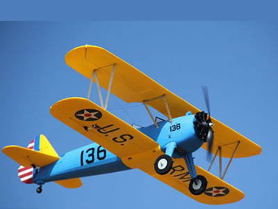 Dynam PT-17 1300mm PNP RC Airplane