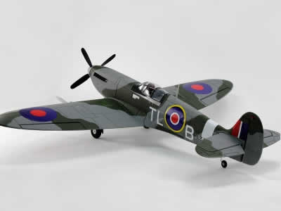 Dynam Spitfire 1200mm V3 RC Plane Warbird with Flaps RC Airplane